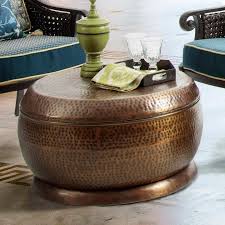 Bombay Outdoors Madras Coffee Table Coffee Table Coffee Table With Storage Drum Table