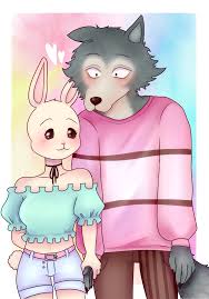 Here are the different established relationships of legoshi with the other characters, during the course of the publication of manga and anime. Beastars Legosi Haru Fanart Art Print Sold By Daikiri De Fresa On Storenvy