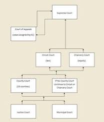 Criminal Court System Basic Chart Showing The Structure Of