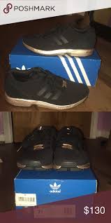 Adidas Black And Rose Gold Shoes Zx Flux Black And Rose Gold Adidas Rose Gold Adidas Adidas Black Adidas