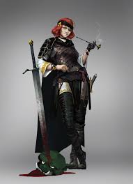 Artstation Characters Mikhail Palamarchuk Character Inspiration Rpg Character Warrior Woman