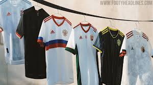 Germany arrives on the adidas condivo jersey template with a blackout effect, featuring monochromatic adidas logo and federation crest. All Adidas Euro 2020 Away Kits Released Footy Headlines