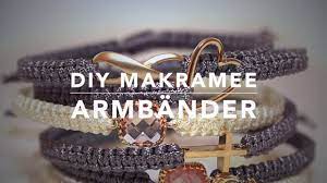 Einfache anleitung für makramee armbänder. Makramee Armband Diy Anleitung Technik Youtube