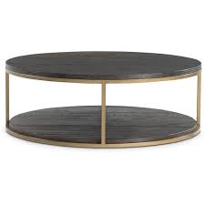 Malibu Round Metal Cocktail Table Umber Value City Furniture Furniture Coffee Table Modern Rustic Furniture