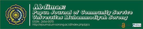 Maybe you would like to learn more about one of these? Abdimas Papua Journal Of Community Service