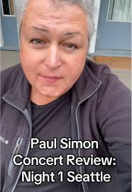 Paul Simon Recent Concert