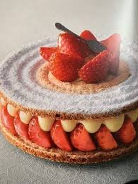 Recette Succes Aux Fraises De Vincent Guerlais Pastry Certified Recette Gateau Fraise Recette Avec Des Fraises Recette Dessert