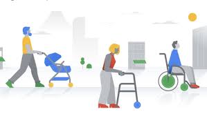 Po wpisaniu pożądanego miejsca docelowego, aplikacja powie nam, jaką linią powinniśmy jechać i jak dostać się na przystanek. Mapy Google Z Nowa Funkcja Aplikacja Pokaze Miejsca Dostepne Dla Osob Na Wozkach Inwalidzkich Nowymarketing