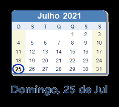 Calendário de junho de 2019. 25 De Jul 2021 Calendario Com Feriados E Cont Regressiva Bra