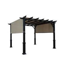 Lowes Black Metal Pergola 10x10 Pergola Canopy Metal Pergola Pergola Attached To House