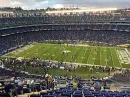 Sdccu Stadium Section V40 Row 18 Seat 5 San Diego