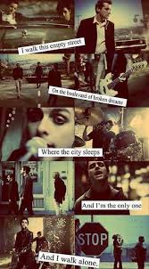 I Have Been Through A Lot And At Times I Have Felt Really Alone And This Song Green Day Lyrics Green Day Boulevard Green Day