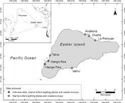 The name easter island was given by the dutch explorer who discovered it on. Map Of Easter Island Rapa Nui Showing Its Location On The Pacific Download Scientific Diagram