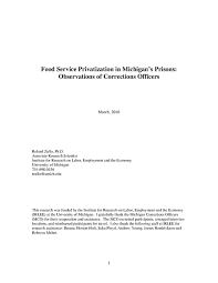 Prison pen pals seeking friendship. Food Service Privatization In Michigan S Prisons Observations Of Corrections Officers