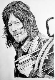 Daryl Dixon Walking Dead Drawing Walking Dead Drawings Cool Art Drawings Daryl Dixon Walking Dead