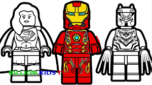 Check spelling or type a new query. Lego Iron Man Vs Lego Supergirl Vs Lego Black Panther Coloring Book Coloring Pages Kids Fun Art å½±ç‰‡ Dailymotion