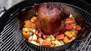 Weber Original Gourmet Bbq System Poultry Roaster Youtube