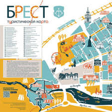 Самое интересное на нашей карте! Turisticheskaya Karta Bresta