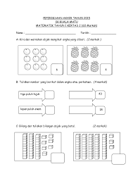 Saya upload sekali lagi soalan sebenar sains upsr 2016 (kertas 1) untuk rujukan pelajar yang akan menduduki peperiksaan upsr pada tahun 2018. Soalan Bm Darjah 1 2019 Kerja Kosl