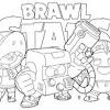 Mask spike 8 bit brawl stars kleurboek; 1