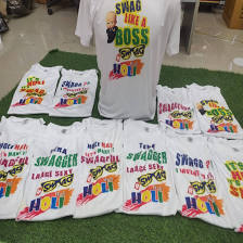 Holi Polyester Printed T-shirt