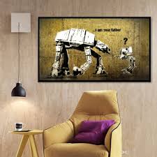 D lighting star wars luke vintage hotels geek humor tag design you are the father repurposed darth vader bulb. I Am Your Father By Banksy Banksy I Am Your Father Street Art Graffiti Metal Art Banksy I Am Your Father Street Artwork Print On Glossy Paper Or Canvas Ragam Budaya