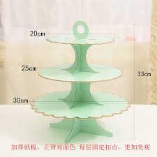 纸质蛋糕架子一次性生日派对装饰用甜品台展示架婚礼点心摆件托盘 淘宝网 tiered cakes tiered cake stand cake stand