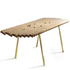 The Atlas Table How The Heck Did They Make This Dining Table Design Furniture Design Dining Table