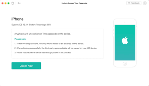 If you plan to keep using the phone as it was, take a back up first and then restore after it is unlocked. Anyunlock User Guide Unlock Screen Time Passcode