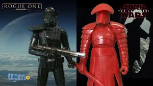 The last jedi elite praetorian guard battle pack 75225 building kit (109 pieces) (discontinued by manufacturer). Star Wars The Last Jedi Electronic Duel Imperial Death Trooper Elite Praetorian Guard From Hasbro Youtube