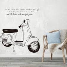 Desain kamar mandi nomer 10 ini merupakan desain yang cocok untuk rumah dengan model minimalis. Stiker Dinding Wallpaper 60x90cm Motif Karakter Motor Vespa Hitam Putih Retro Dekorasi Ruang Kamar Shopee Indonesia