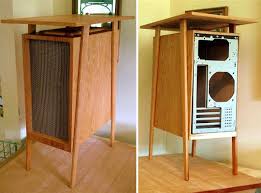 A Diy Mid Century Modern Pc Tower Diy Modern Furniture Pc Tower Furniture Diy
