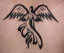 Beautiful Angel Tattoos Design On The Back Body Angel Tattoo Designs Beautiful Angel Tattoos Guardian Angel Tattoo Designs