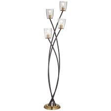A small modern uplight table lamp with a frosted glass shade that creates a beautiful glow when the light is on. Kathy Ireland Half Moon Uplight Floor Lamp American Home Furniture And Mattress Albuquerque Santa Fe Farmington Nm