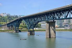 First vehicles cross the glenn l. Ross Island Bridge Wikiwand
