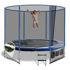 Sportspower Pro 8Ft Trampoline Replacement Parts - Mat Net Pad Springs  Cover | Ebay
