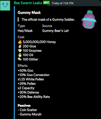 1 ways to obtain 1.1 token locations 1.2 the methods below are no longer. Bee Swarm Leaks On Twitter Join Our Bee Swarm Simulator Leaks Server We Have Added A New Bot That Can Post Descriptions And Costs Of Tools Accessories And Consumables This Is A