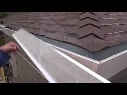 How to install eavestrough screens. Gutter Guard By Gutterglove 4 Ft L X 5 In W Stainless Steel Micro Mesh Gutter Guard 20 Pack Thd80 The Home Depot Gutter Guard Gutters How To Install Gutters