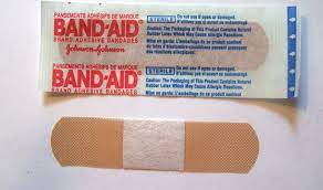 It has also become something of genericized trademark for any adhesive bandage among consuming public in united states, india, canada, brazil and australia. Band Aid Wikipedia