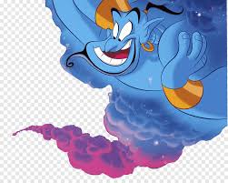 Disney genie offers visitors a variety of ways to experience the theme parks. Aladdin Genie Genie Aladdin Jafar The Walt Disney Company Jinn Aladdin Blue Vertebrate Png Pngegg