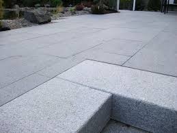 Granit Platten Mundo Grau Terrasse Granit Gartengestaltung Garten