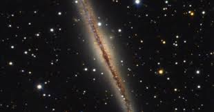 ngc 891 in der andromeda spiralgalaxie astronomie lichtjahr