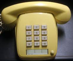 Telecom 807 White Vintage Telephone Desk Phone Phone