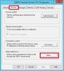 For exchange server 2003, a distribution list can be configured to restrict mail delivery from unauthenticated users. Mailbox Unavailable The Server Response Was 5 7 1 Unable To Relay Error Stack Overflow