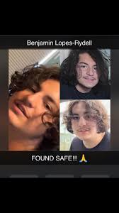 Son Benjamin Returns Home Safe