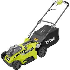 They never run out of gas. Ryobi P1111 One 16 18v Lithium Electric Lawn Mower Review Lawn Mower Review