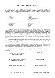 297 contoh surat pernyataan lengkap download cara. 14 Contoh Surat Pembebasan Tanah Untuk Jalan