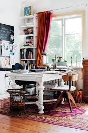 What in the name of all that is holy is electric mustard yellow, you ask? 32 Inspiring Boho Chic Home Office Design Ideas Interior God Incredible Furniture