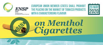 Ensp Fact Sheet Series 2 2020 Ban On Menthol Cigarettes European Network