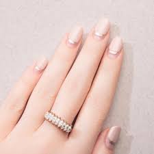 Gold and white heart nails looking for a pretty and elegant nail art design? 28 Wedding Nail Ideas For The Perfect Bridal Manicure